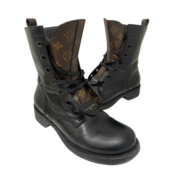 Louis Vuitton Monogram Metropolis Ranger Boots - Picture 8 of 8
